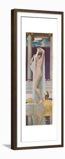 'The Bath of Psyche', c1890-Frederic Leighton-Framed Premium Giclee Print
