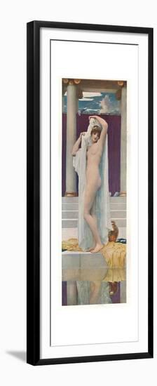 'The Bath of Psyche', c1890-Frederic Leighton-Framed Premium Giclee Print