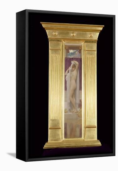 The Bath of Psyche-Frederick Leighton-Framed Stretched Canvas