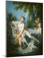 The Bath of Venus, by Francois Boucher, 1751, French painting,-Francois Boucher-Mounted Art Print