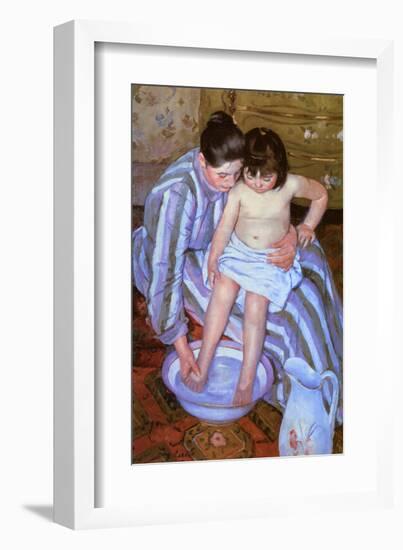 The Bath-Mary Cassatt-Framed Giclee Print