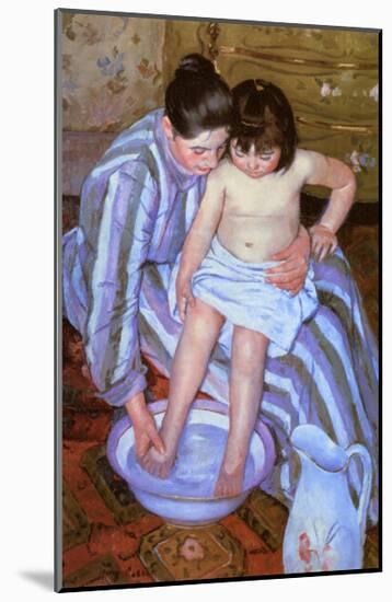 The Bath-Mary Cassatt-Mounted Giclee Print