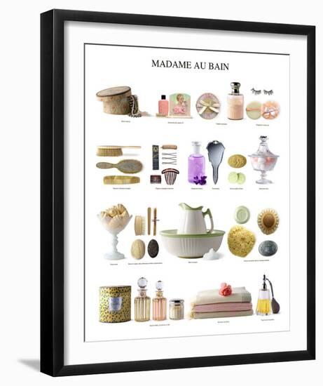 The Bath-null-Framed Art Print