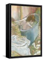 The Bath-Edgar Degas-Framed Stretched Canvas