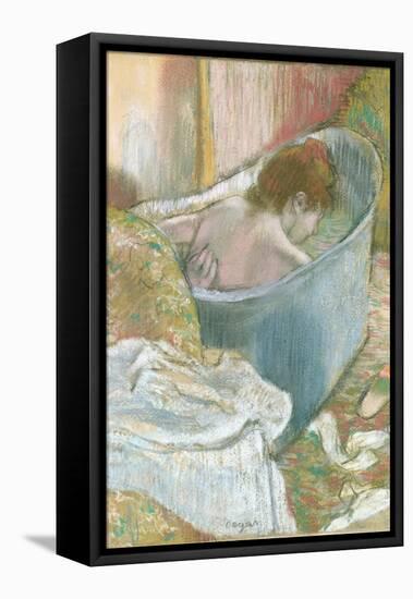 The Bath-Edgar Degas-Framed Stretched Canvas