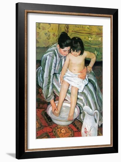 The Bath-Mary Cassatt-Framed Art Print