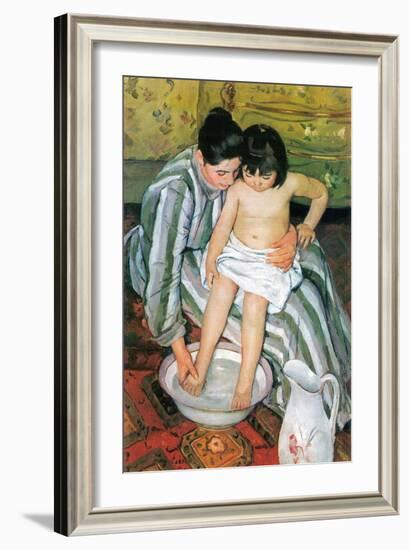 The Bath-Mary Cassatt-Framed Art Print