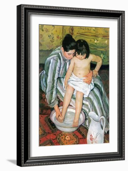 The Bath-Mary Cassatt-Framed Art Print