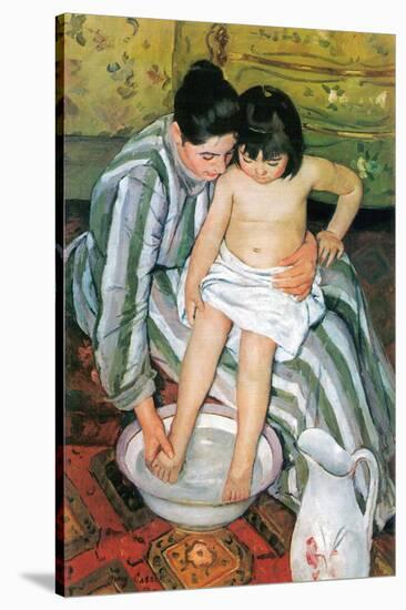 The Bath-Mary Cassatt-Stretched Canvas