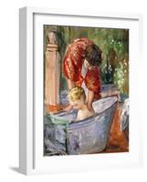 The Bath-Henri Lebasque-Framed Giclee Print