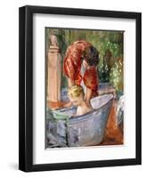 The Bath-Henri Lebasque-Framed Premium Giclee Print