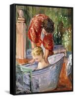 The Bath-Henri Lebasque-Framed Stretched Canvas