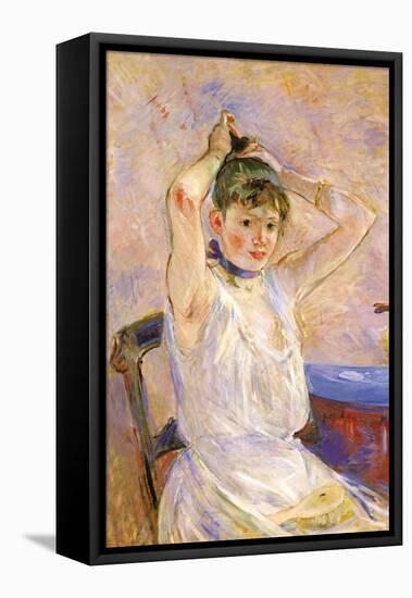 The Bath-Mary Cassatt-Framed Stretched Canvas