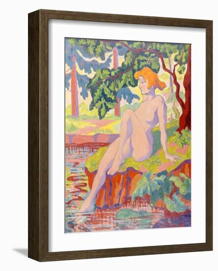 The Bather, 1898-Paul Ranson-Framed Giclee Print