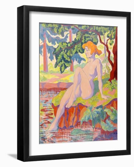 The Bather, 1898-Paul Ranson-Framed Giclee Print