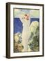 The Bather, 1915-Childe Hassam-Framed Giclee Print