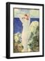 The Bather, 1915-Childe Hassam-Framed Giclee Print