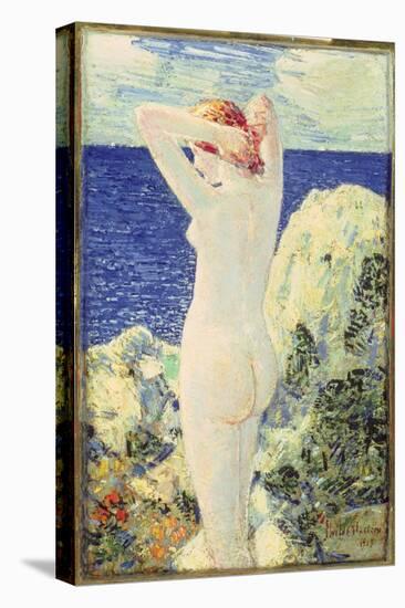 The Bather, 1915-Childe Hassam-Stretched Canvas