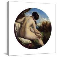 The Bather, 19th Century-William Etty-Stretched Canvas