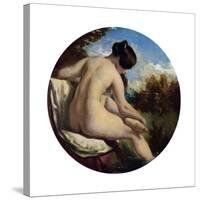 The Bather, 19th Century-William Etty-Stretched Canvas