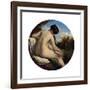 The Bather, 19th Century-William Etty-Framed Giclee Print