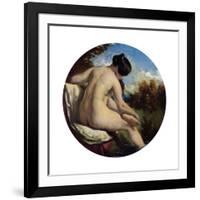 The Bather, 19th Century-William Etty-Framed Giclee Print