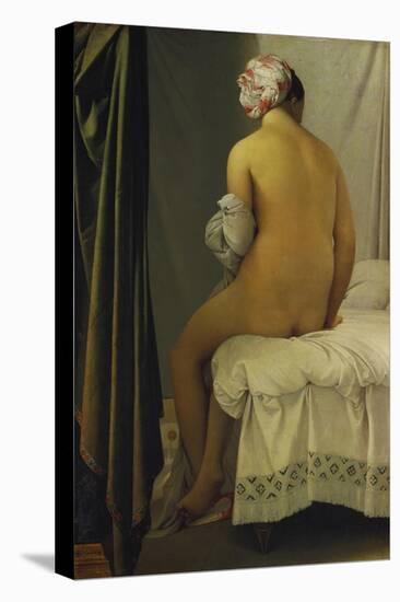 The Bather (Baigneuse De Valpincon), 1808-Jean-Auguste-Dominique Ingres-Stretched Canvas