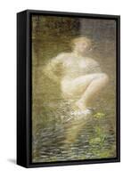 The Bather, c.1891-Albert Joseph Moore-Framed Stretched Canvas