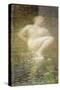 The Bather, c.1891-Albert Joseph Moore-Stretched Canvas