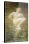 The Bather, c.1891-Albert Joseph Moore-Stretched Canvas