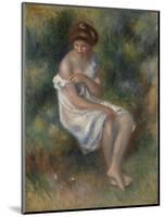 The Bather, C.1900-Pierre-Auguste Renoir-Mounted Giclee Print