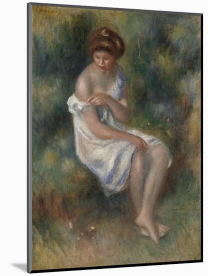 The Bather, C.1900-Pierre-Auguste Renoir-Mounted Giclee Print