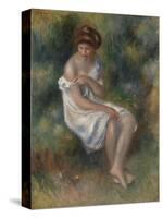 The Bather, C.1900-Pierre-Auguste Renoir-Stretched Canvas