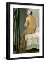 The Bather, Called "Baigneuse Valpincon," 1808-Jean-Auguste-Dominique Ingres-Framed Giclee Print
