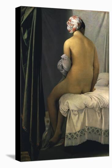 The Bather, called Baigneuse Valpincon or Valpincon Bather, 1808-Jean-Auguste-Dominique Ingres-Stretched Canvas