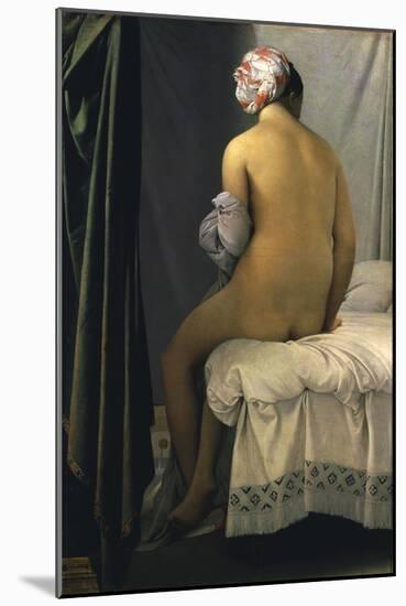 The Bather, called Baigneuse Valpincon or Valpincon Bather, 1808-Jean-Auguste-Dominique Ingres-Mounted Giclee Print