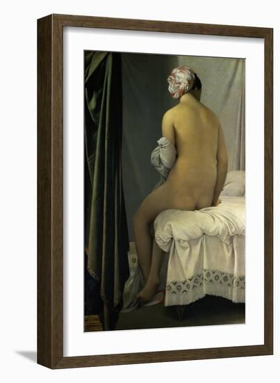 The Bather of Valpincon-Jean-Auguste-Dominique Ingres-Framed Giclee Print