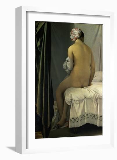 The Bather of Valpincon-Jean-Auguste-Dominique Ingres-Framed Giclee Print