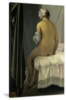 The Bather of Valpincon-Jean-Auguste-Dominique Ingres-Stretched Canvas