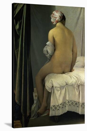 The Bather of Valpincon-Jean-Auguste-Dominique Ingres-Stretched Canvas