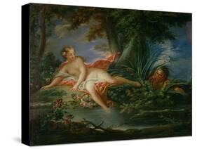 The Bather Surprised-Francois Boucher-Stretched Canvas
