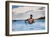 The Bather-Winslow Homer-Framed Giclee Print