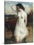 The Bather-William Etty-Stretched Canvas