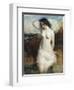 The Bather-William Etty-Framed Premium Giclee Print