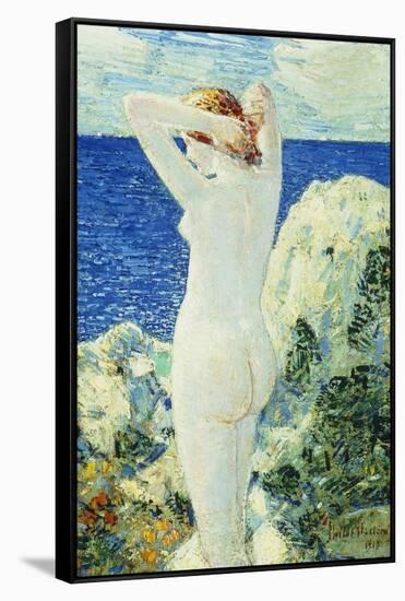 The Bather-Childe Hassam-Framed Stretched Canvas