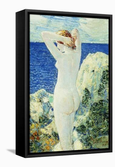 The Bather-Childe Hassam-Framed Stretched Canvas