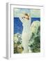 The Bather-Childe Hassam-Framed Giclee Print