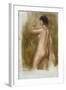 The Bather-Pierre-Auguste Renoir-Framed Giclee Print