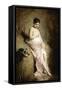 The Bather-Charles Chaplin-Framed Stretched Canvas