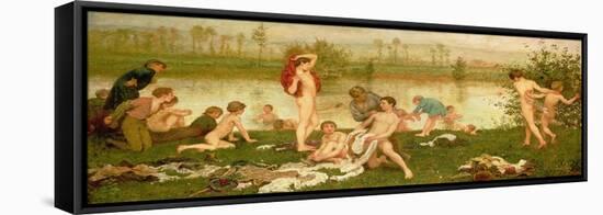 The Bathers, 1865-7-Frederick Walker-Framed Stretched Canvas